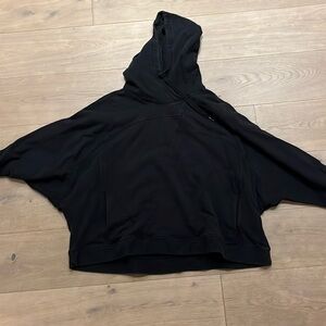 Oversized cropped lululemon hoodie